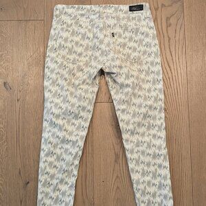 Levi's Demi Curve San Francisco Patterned Jeans